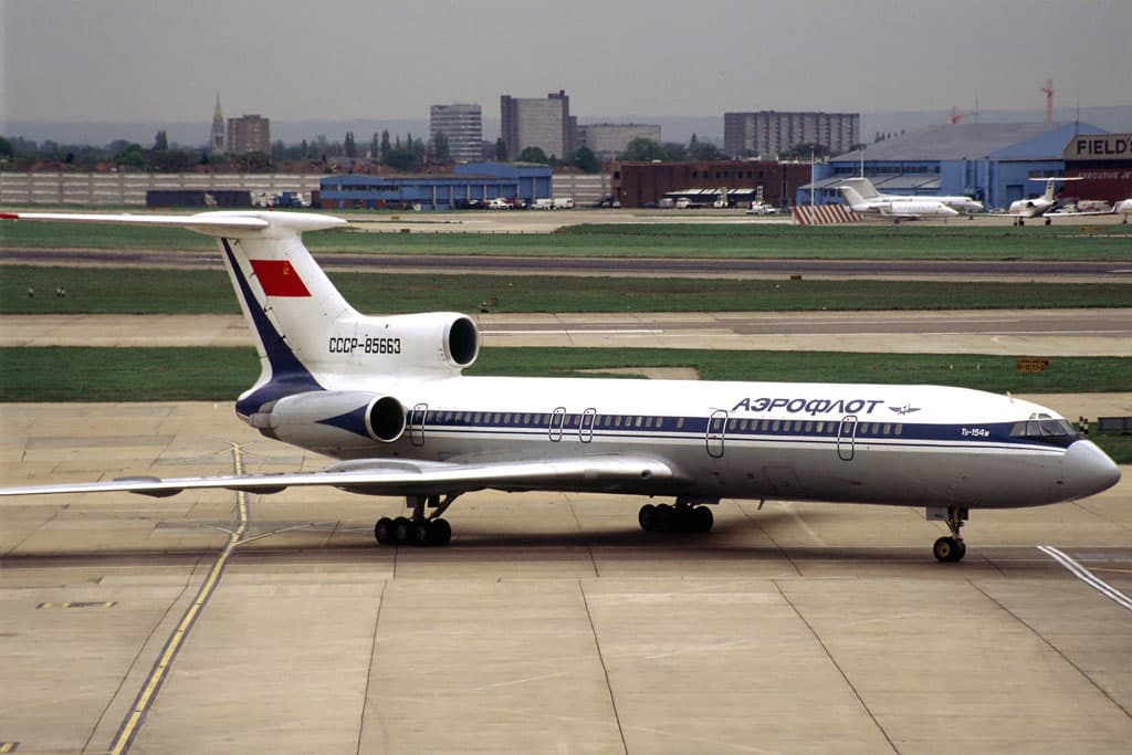 Ту-154 — главный самолёт позднего СССР