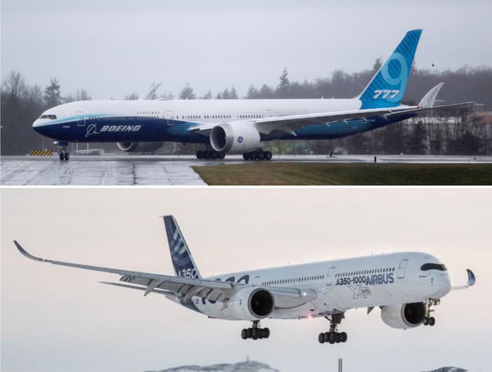 Airbus A350-1000 vs Boeing 777X: детальное сравнение двух флагманов и вывод редакции